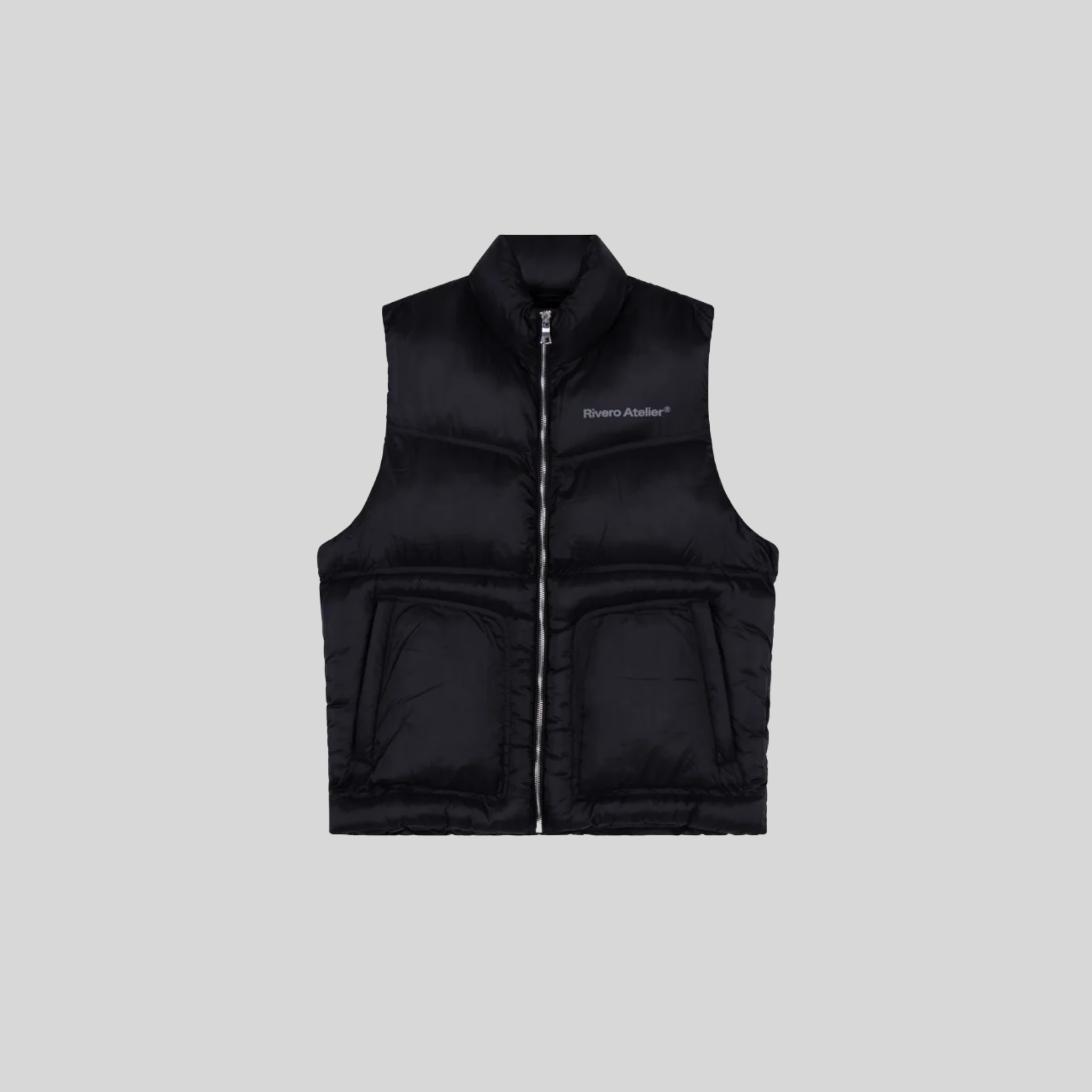STUDIO PUFFER VEST BLACK RIVERO