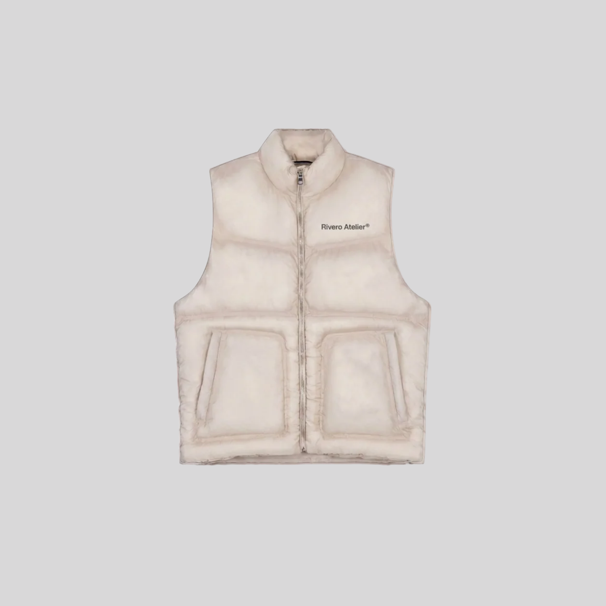 STUDIO PUFFER VEST SAND RIVERO
