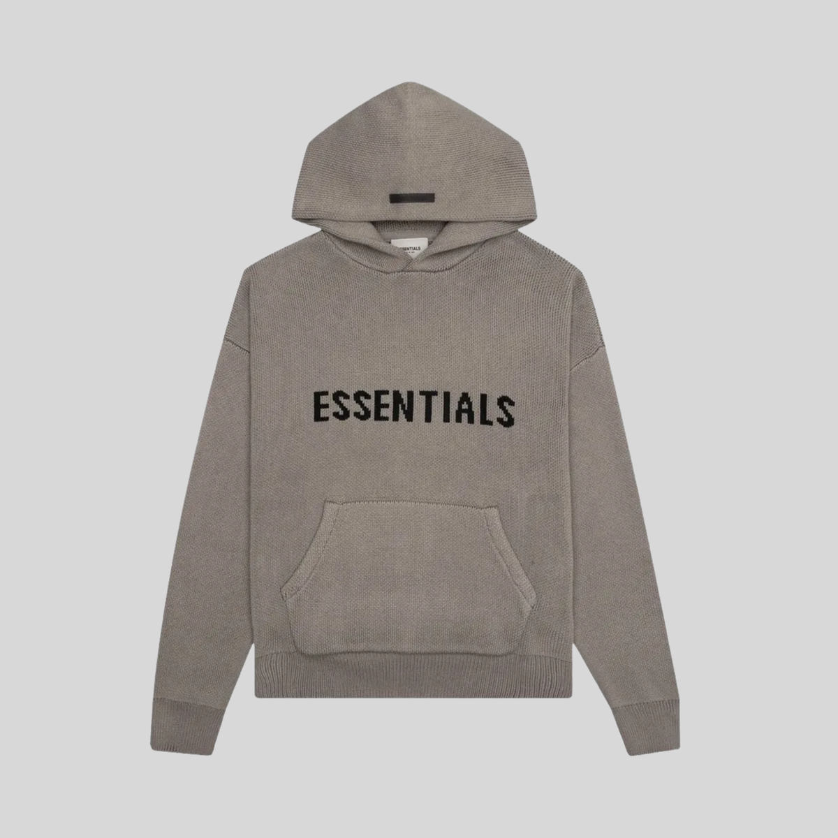 KNIT HOODIE (SS21), TAUPE ESSENTIALS