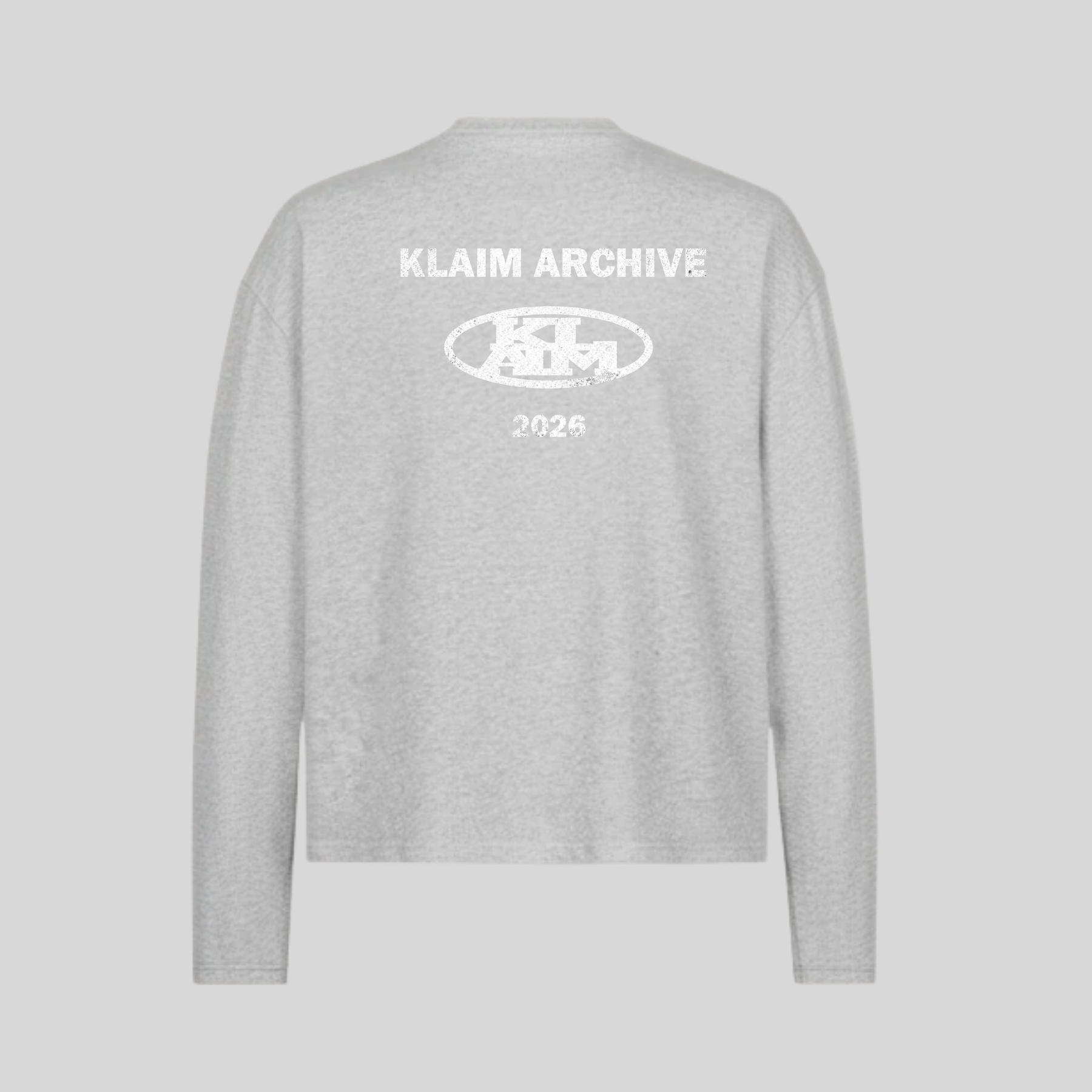 LONGSLEEVE ARCHIVE GREY KLAIM