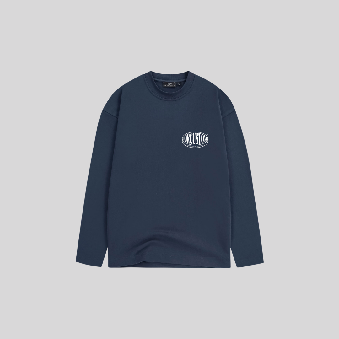 STRETCHED LONGSLEEVE MIDNIGHTBLUE Klaim