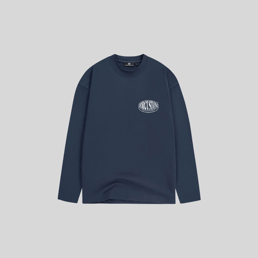 STRETCHED LONGSLEEVE MIDNIGHTBLUE Klaim