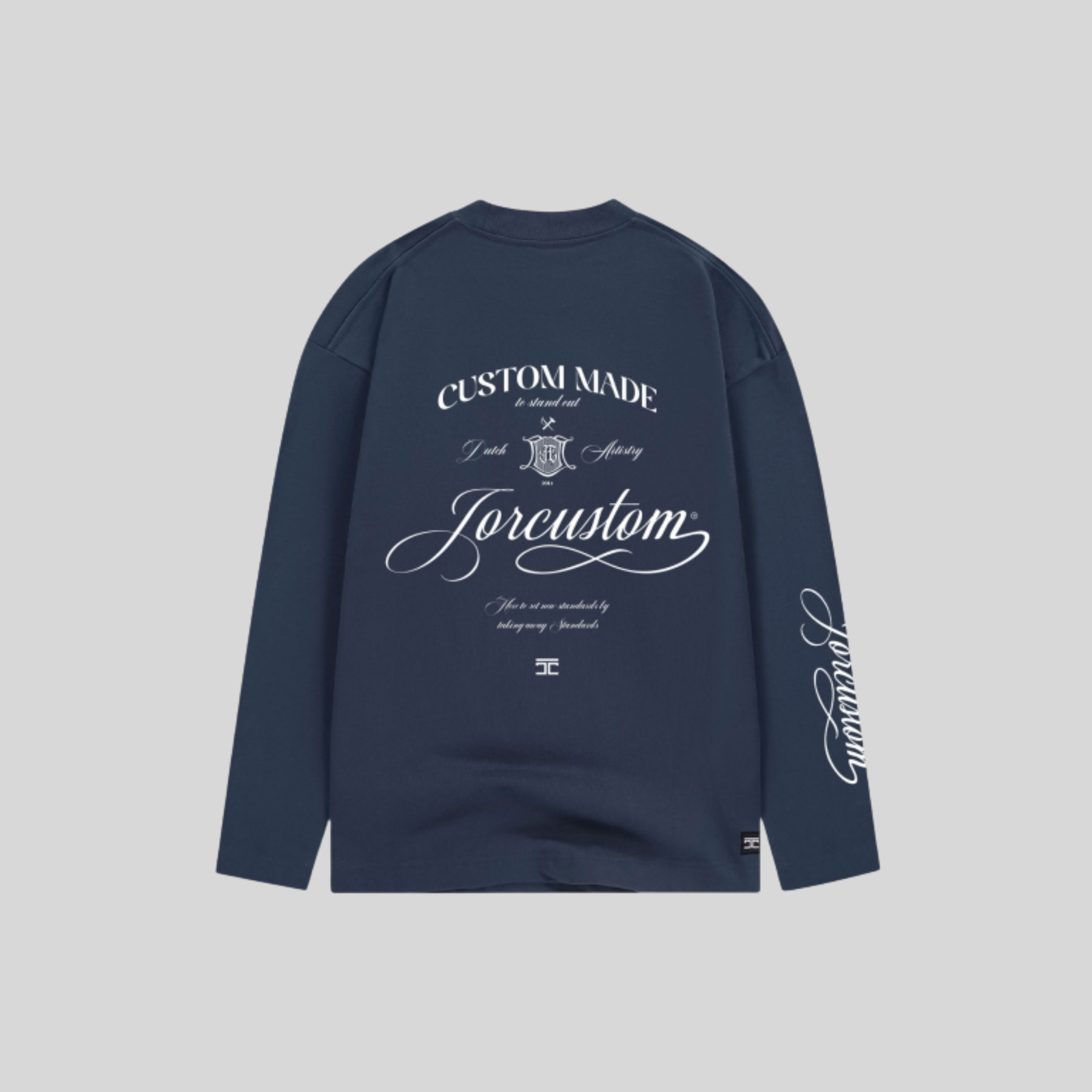 LONGSLEEVE MIDNIGHT BLUE JORCUSTOM