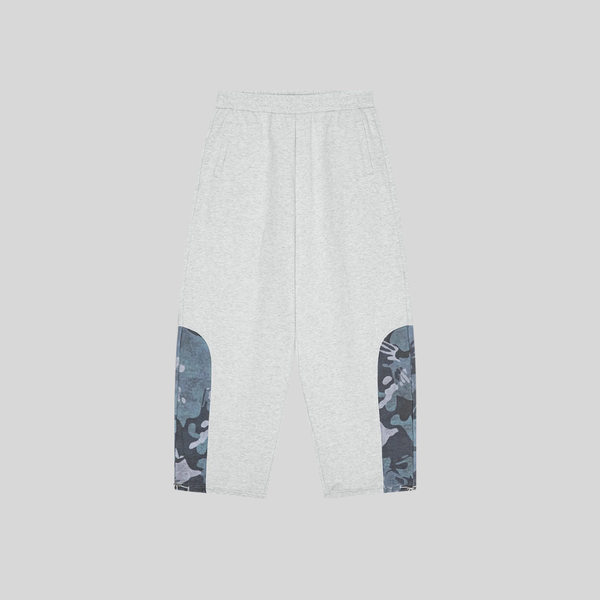 CAMO HEAVYWEIGHT SWEATPANTS GRAY LOST BOYS ARCHIVES