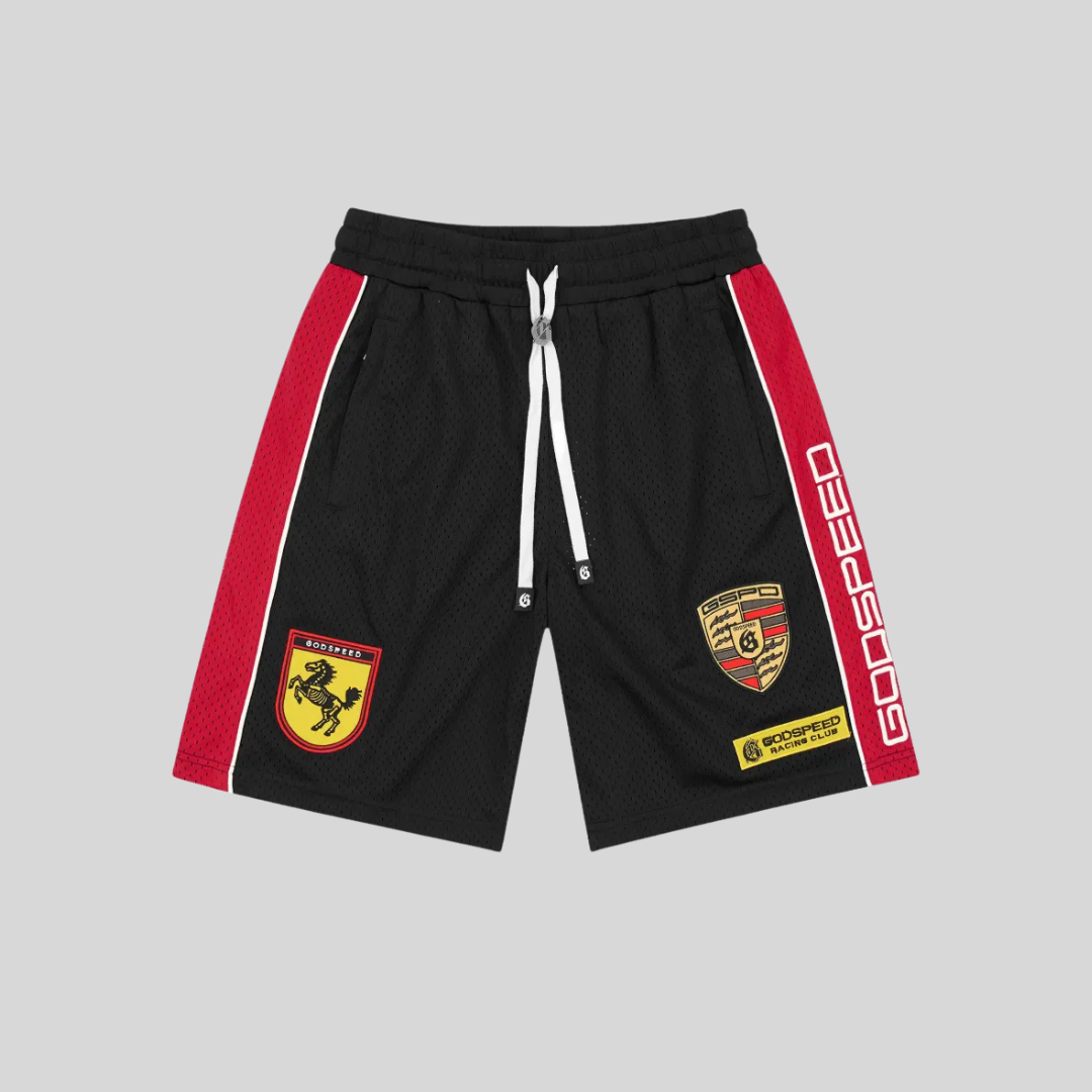GRC M.O SHORTS BLACK RED