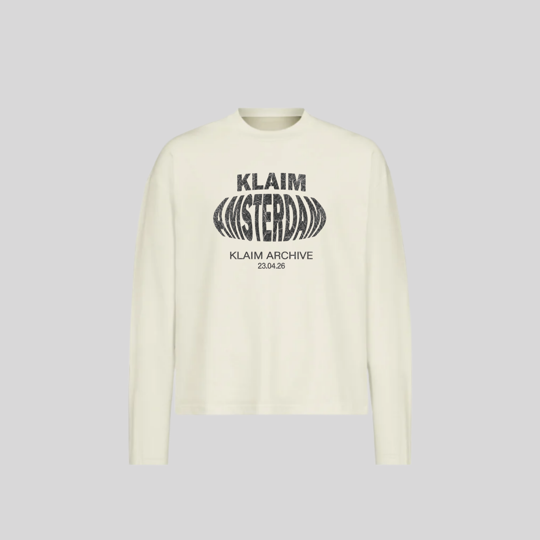 LONGSLEEVE CENTER OFF WHITE KLAIM