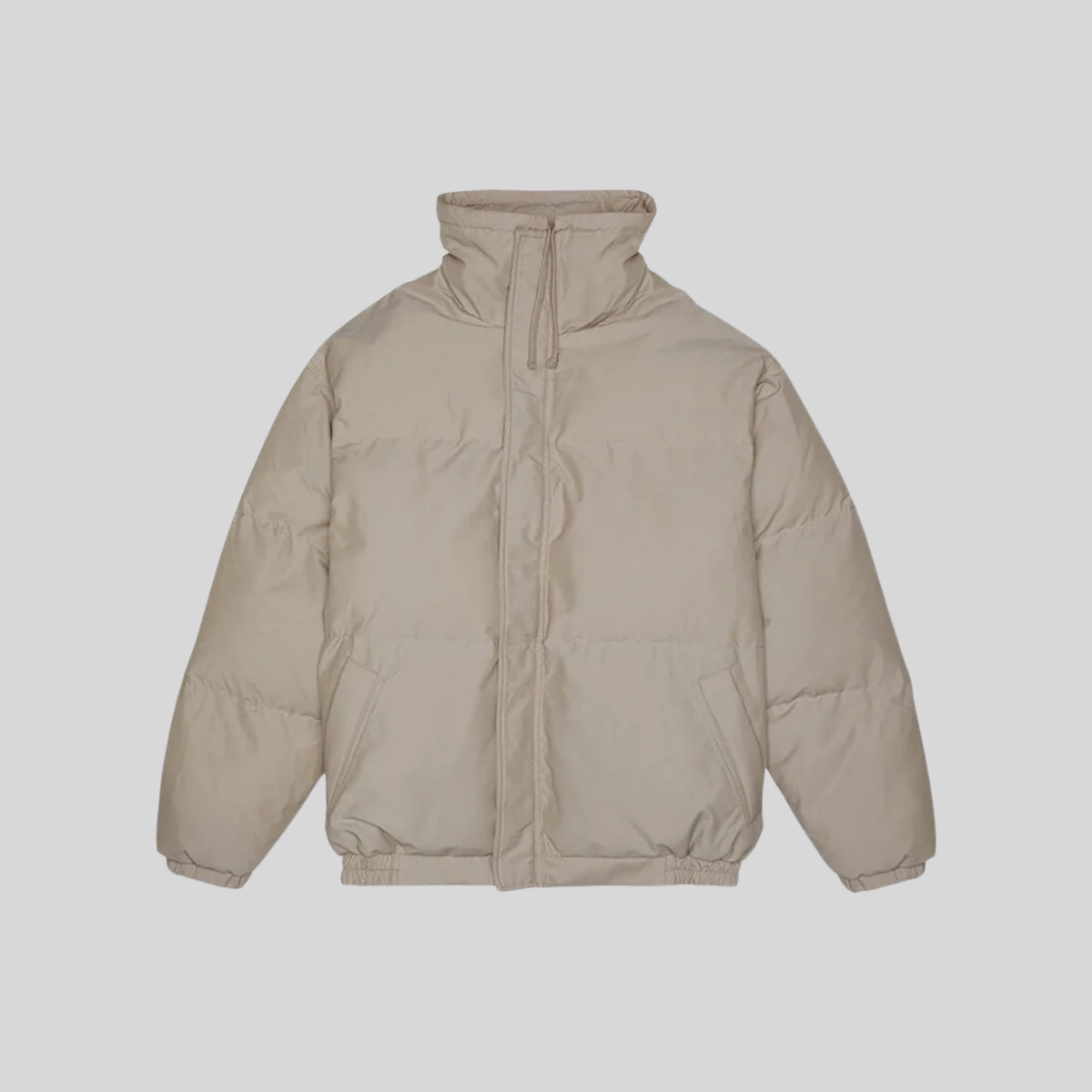 PUFFER JACKET (FW20), TAUPE ESSENTIALS