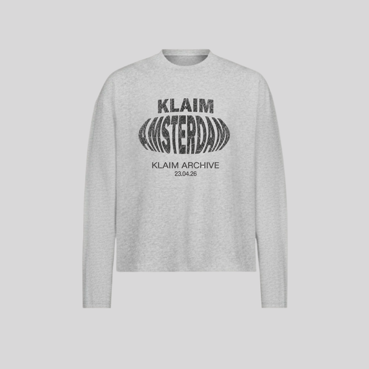 LONGSLEEVE CENTER GREY