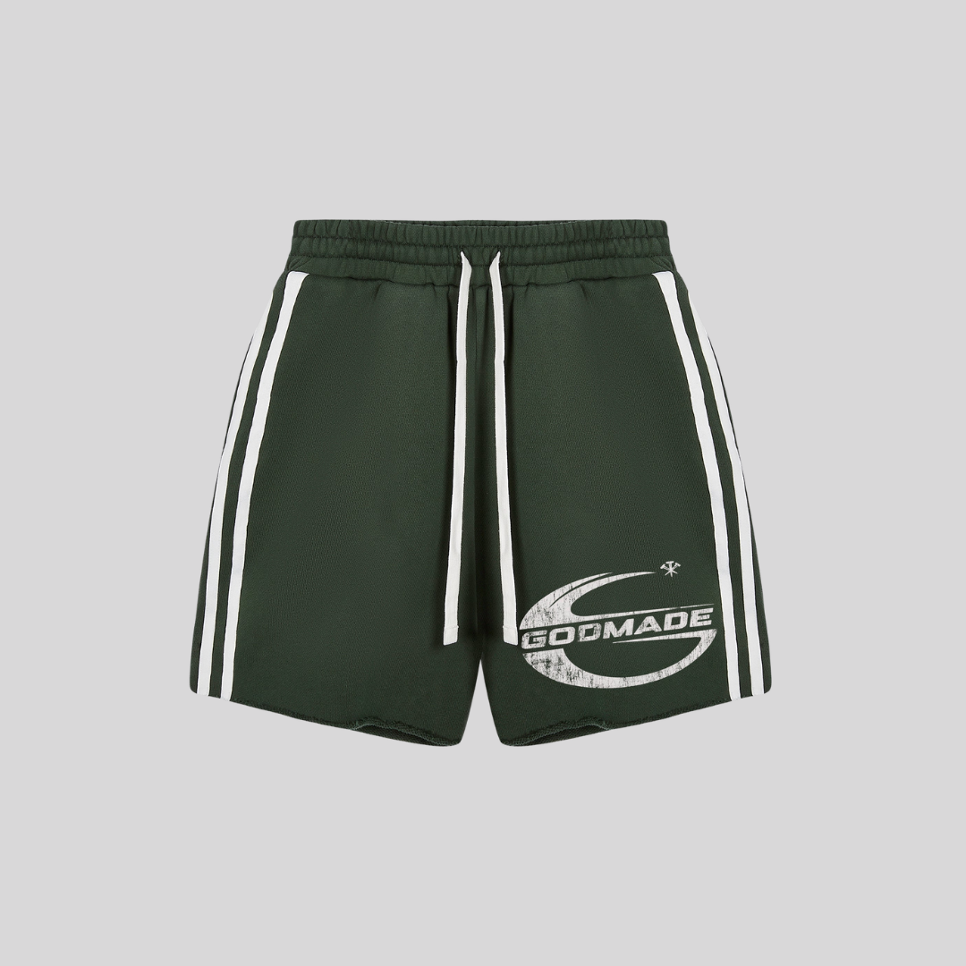 IMPERIAL WASHED GREEN SHORTS