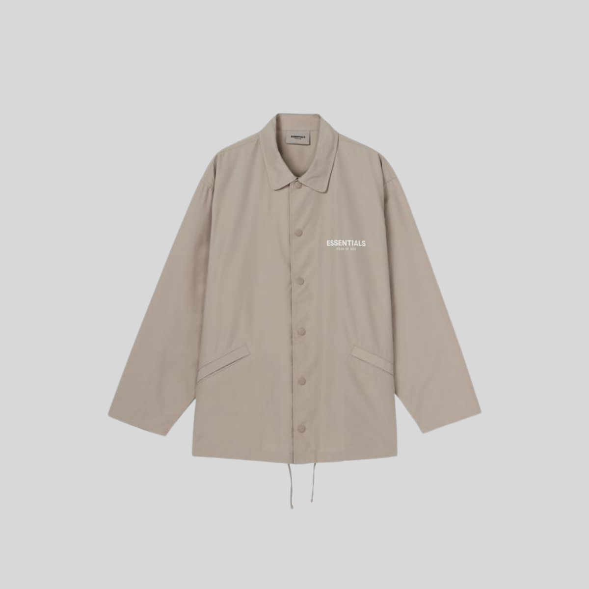 COACH JACKET (FW20), TAUPE ESSENTIALS