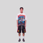 GRC M.O SHORTS BLACK RED GODSPEED