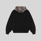 AOP CAMO HEAVYWEIGHT ZIP HOODIE BLACK LOST BOYS ARCHIVES