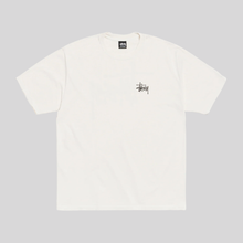 STÜSSY DICE PIGMENT DYED TEE NATURAL STUSSY