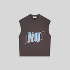COUCHELLA SLEEVELESS TEE BROWN NO LIMIT