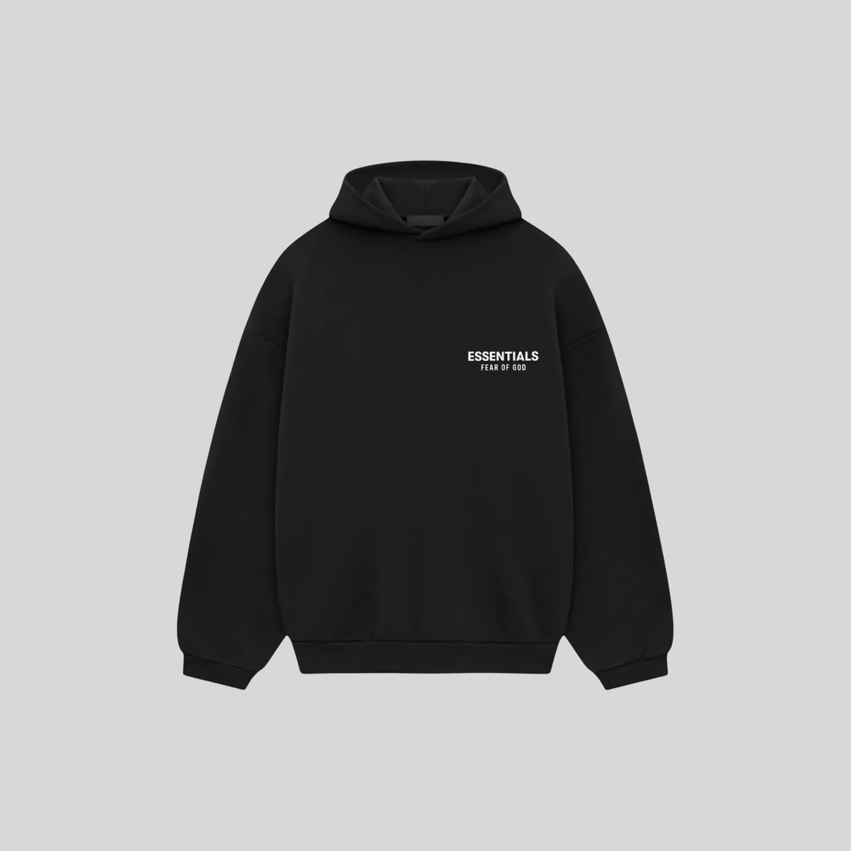 BLACK WHITE HOODIE