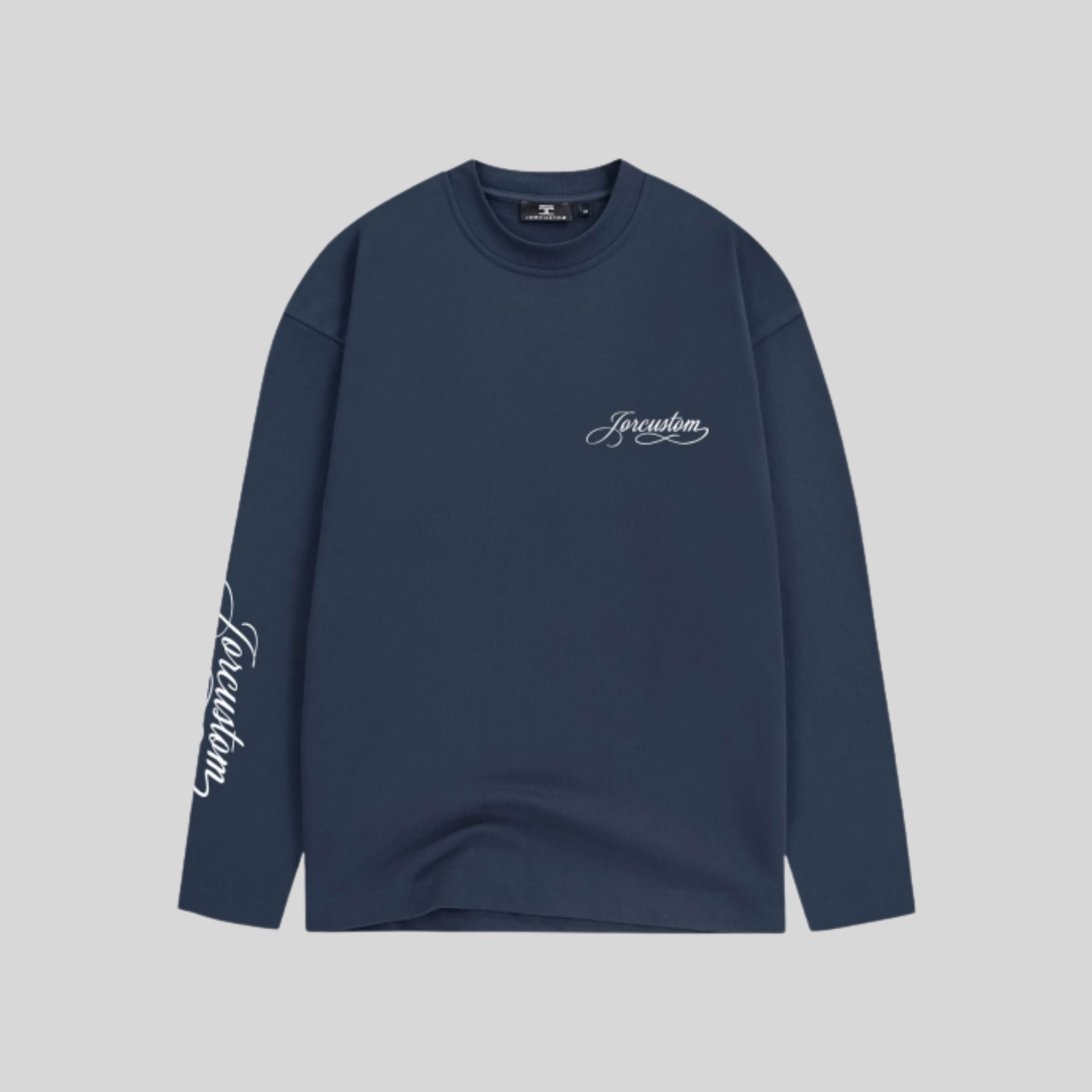 LONGSLEEVE MIDNIGHT BLUE JORCUSTOM