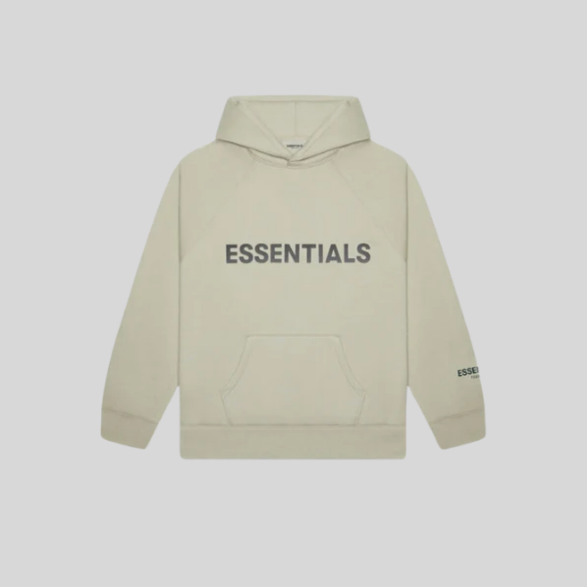 HOODIE APPLIQUE (FW20), MOSS ESSENTIALS