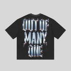 CHROME MOTTO T-SHIRT BLACK GODSPEED