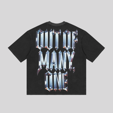 CHROME MOTTO T-SHIRT BLACK GODSPEED