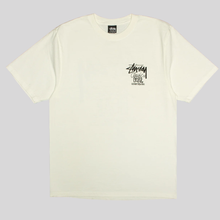 STÜSSY CLASSIC GEAR TEE PIGMENT DYED NATURAL STUSSY