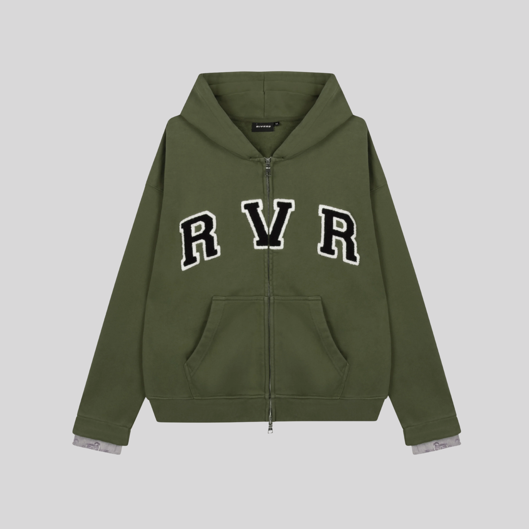 ACADEMY DENIM CUFF ZIP GREEN RIVERO