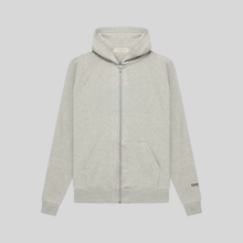 ZIP UP HOODIE (21SS), OATMEAL ESSENTIALS