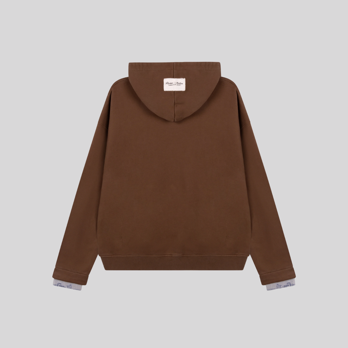 ACADEMY DENIM CUFF ZIP BROWN RIVERO