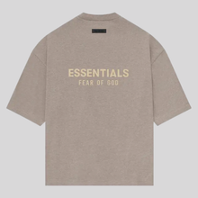 FW23 V-NECK TEE CORE HEATHER ESSENTIALS