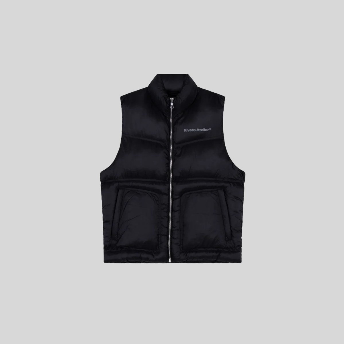 STUDIO PUFFER VEST BLACK