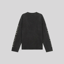 DAYDREAMS RAW EDGE LONGSLEEVE BLACK RIVERO