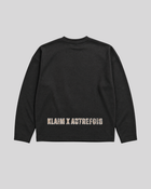 CHECKER LONGSLEEVE BLACK KLAIM