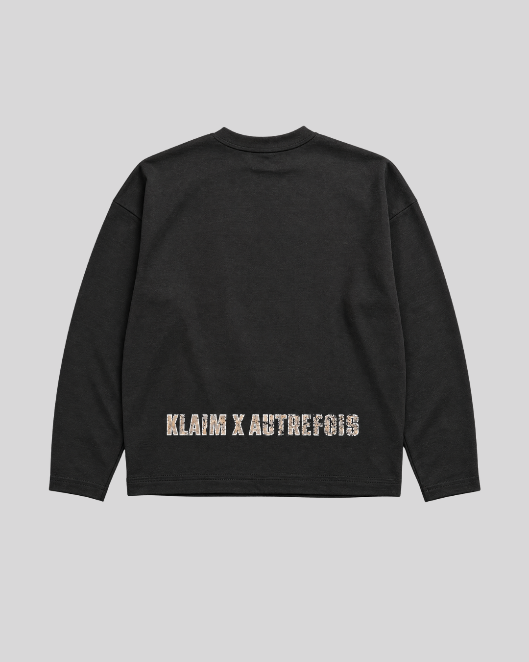 CHECKER LONGSLEEVE BLACK KLAIM