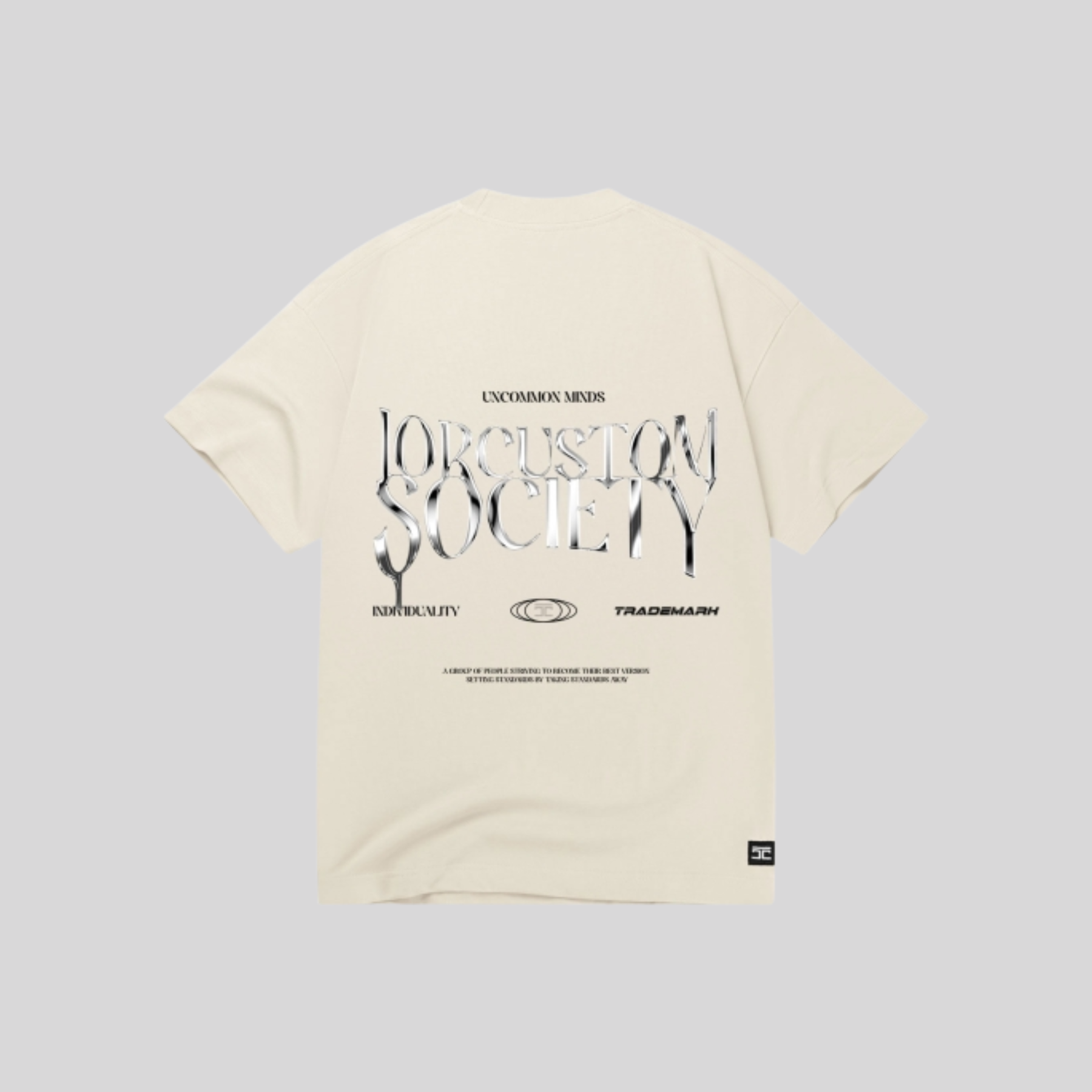UNCOMMONMINDS T-SHIRT CREME JORCUSTOM