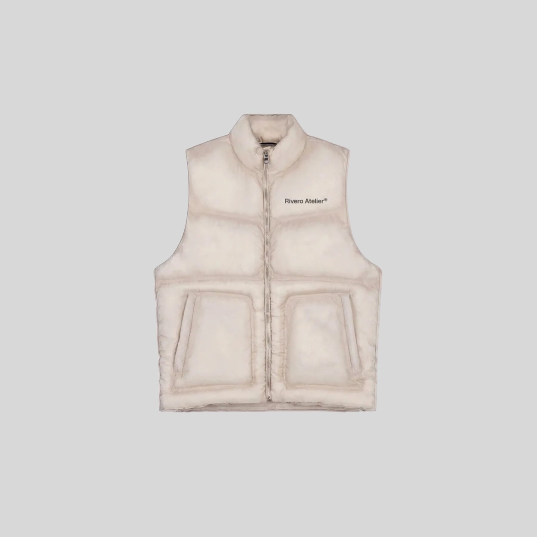 STUDIO PUFFER VEST SAND RIVERO