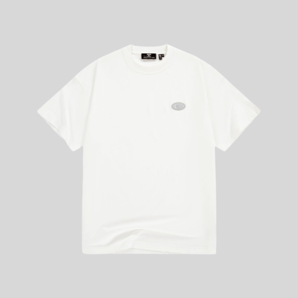 FIT T-SHIRT WHITE LIGHT GREY JORCUSTOM