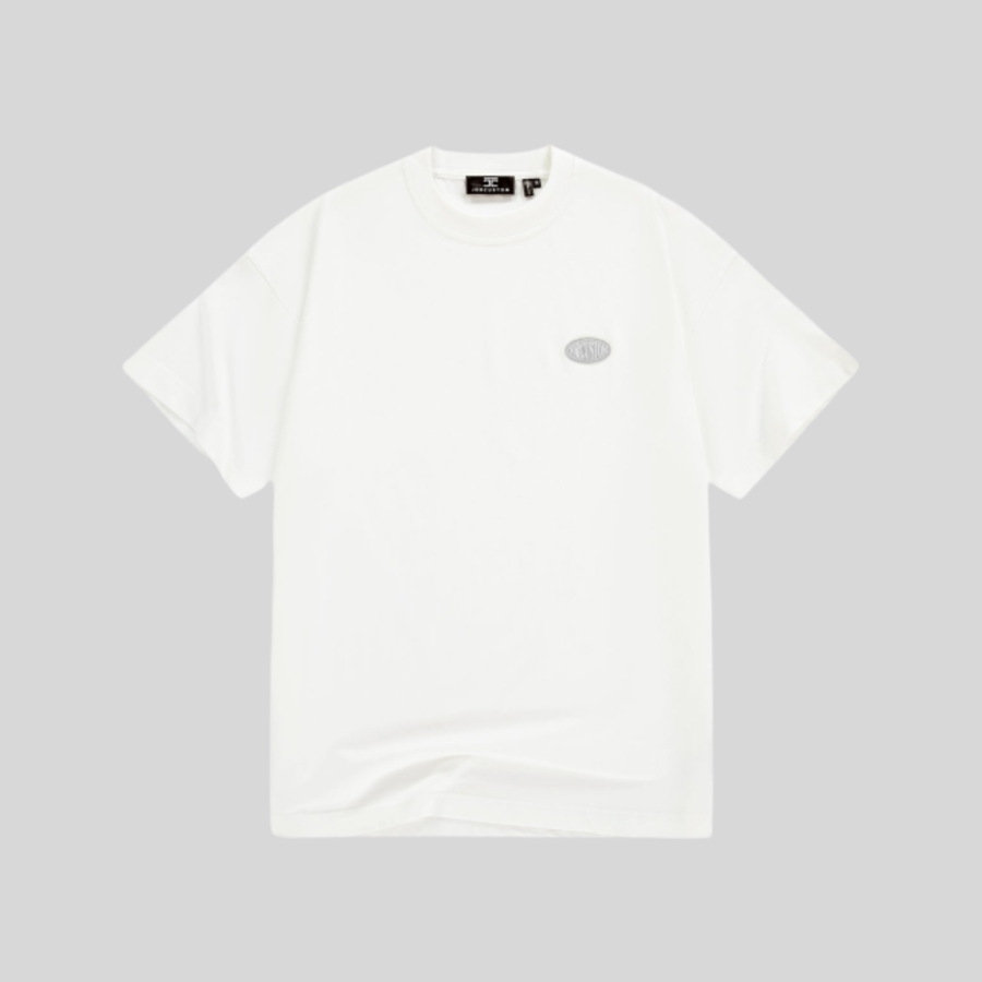 FIT T-SHIRT WHITE LIGHT GREY JORCUSTOM