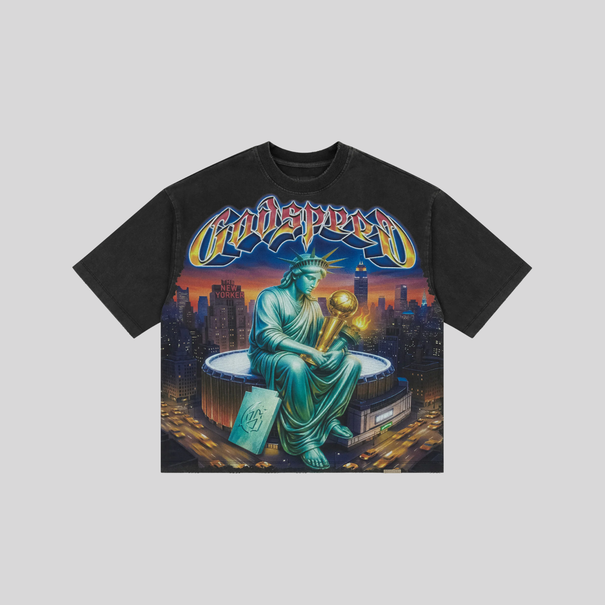 FINALLY T-SHIRT (BLACK) GODSPEED