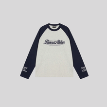 RAGLAN COLLEGE LONGSLEEVE NAVY RIVERO