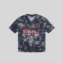 CARNIVAL FC FOOTBALL SHIRT GREYSCALE / CORAL CRIMINAL DAMAGE