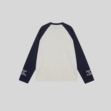 RAGLAN COLLEGE LONGSLEEVE NAVY RIVERO