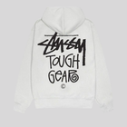 STÜSSY TOUGH GEAR HOODIE FOG STUSSY