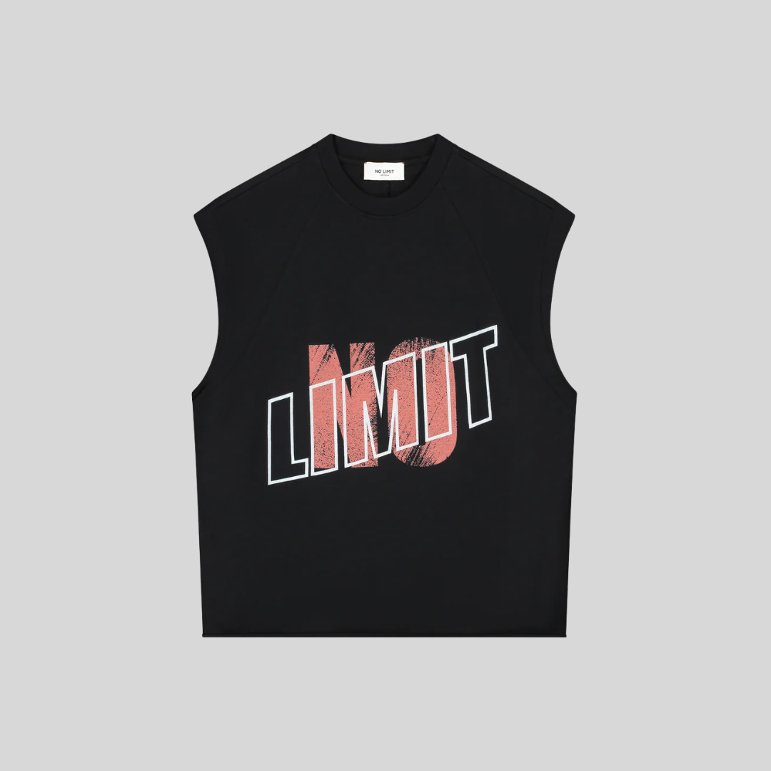 COUCHELLA SLEEVELESS TEE BLACK