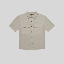 LOGO MECHANIC SHIRT WASHED STONE CRIMINAL DAMAGE