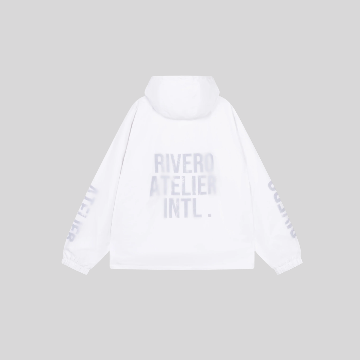 OVERLAY NYLON WINDBREAKER