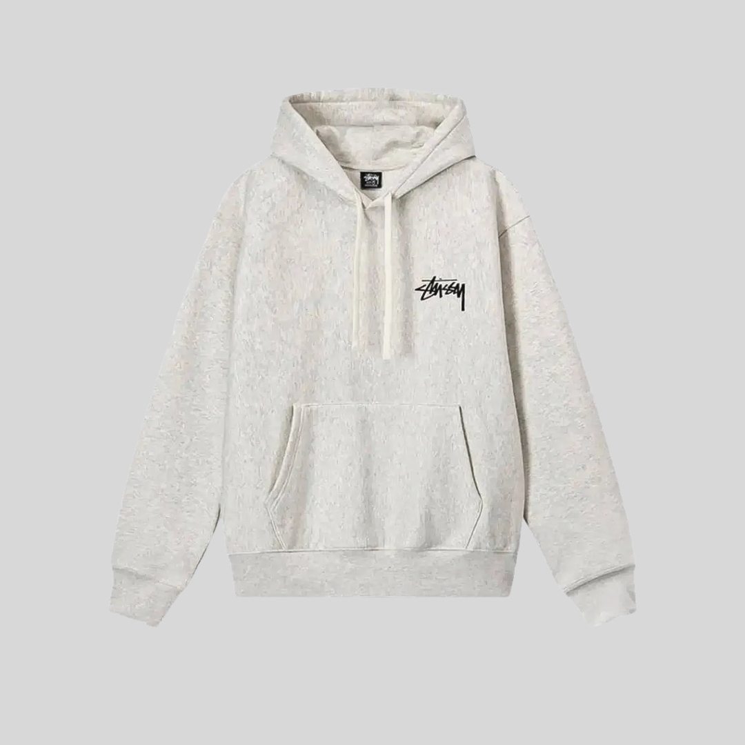 STÜSSY 8 BALL FADE HOODIE WHITE STUSSY
