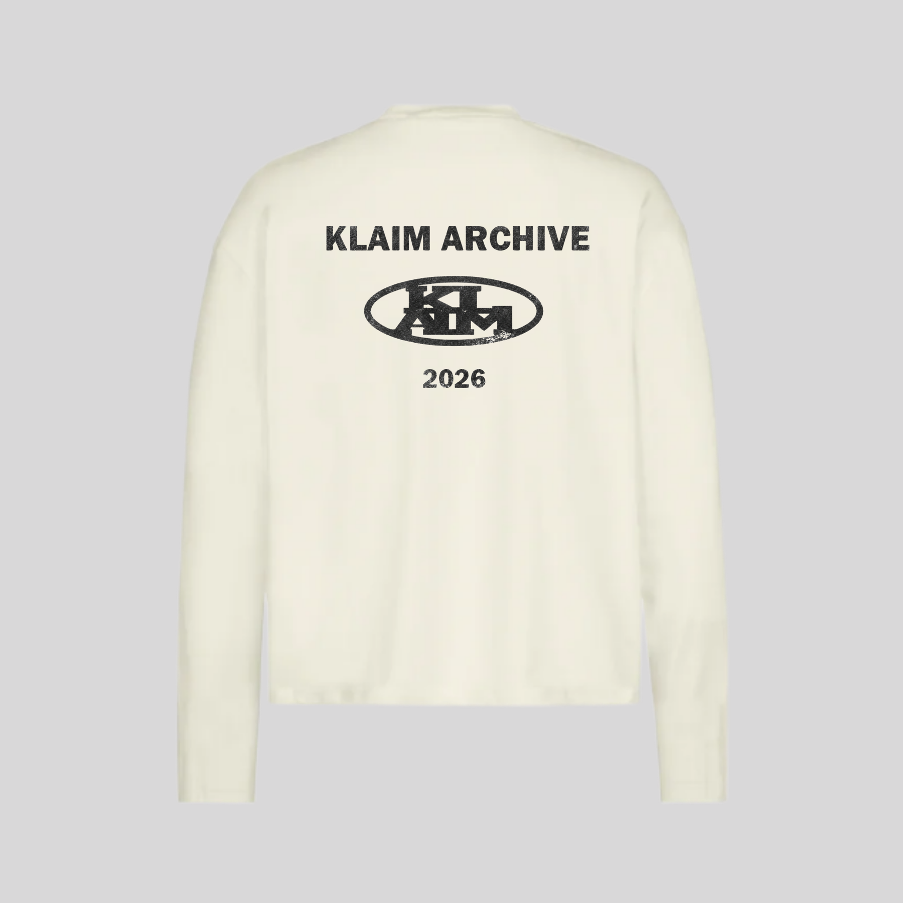 LONGSLEEVE ARCHIVE OFF WHITE KLAIM