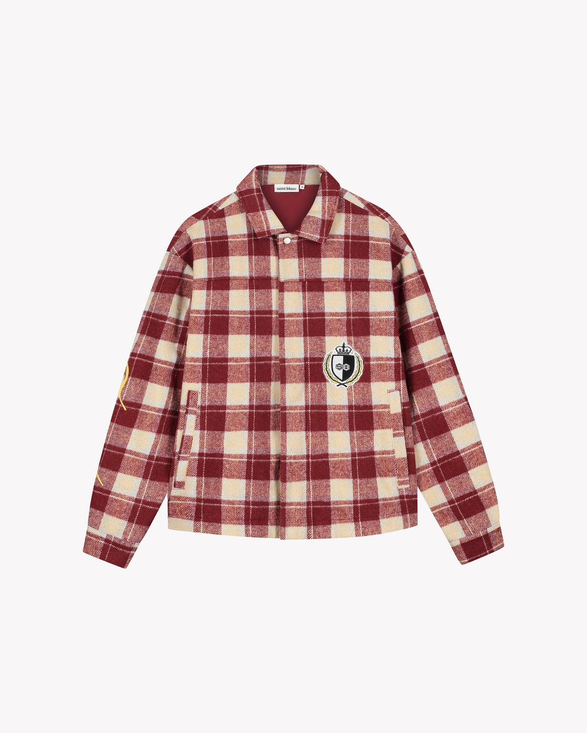 Crest Flannel - Red