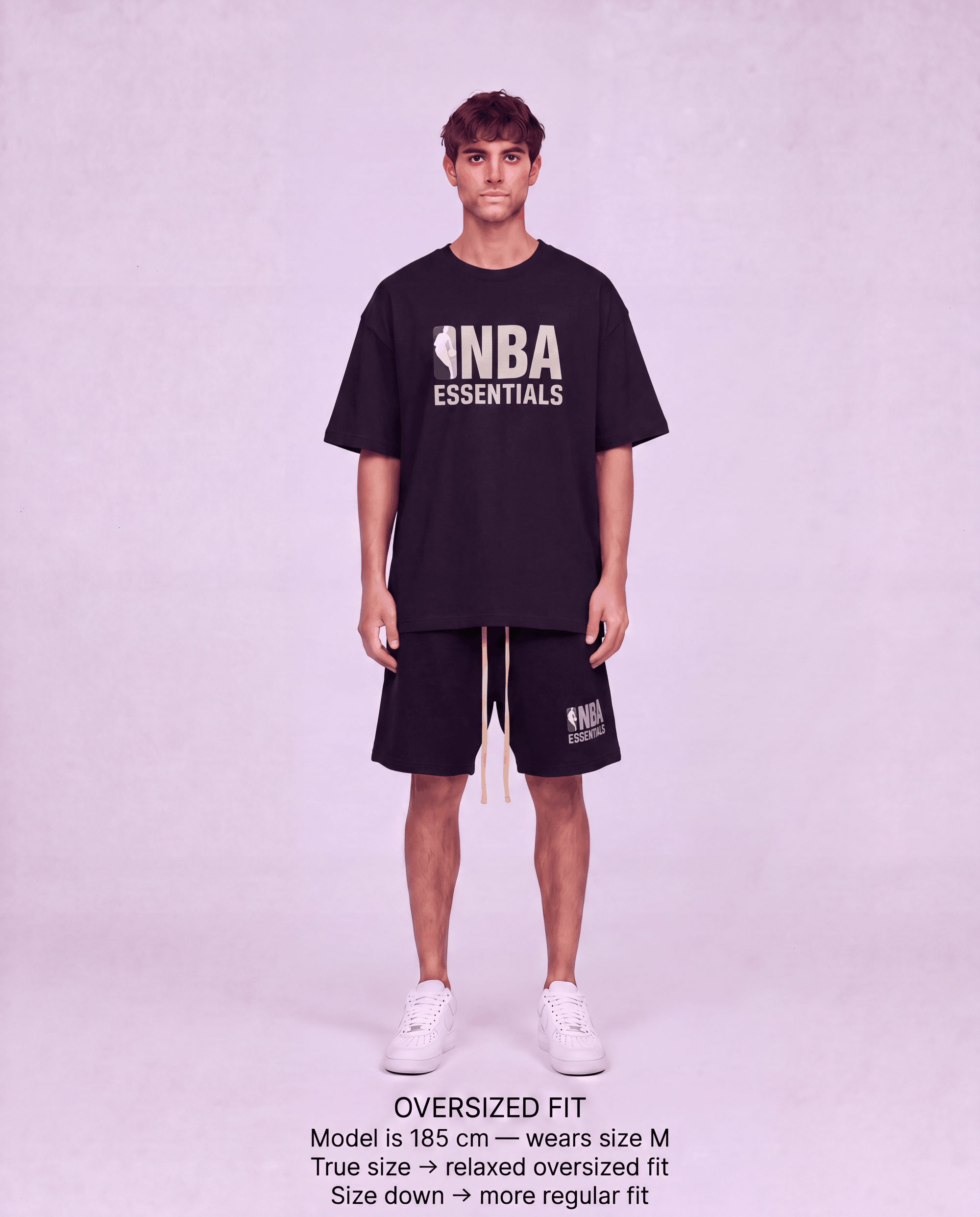 SUMMER SET NBA BLACK GREY ESSENTIALS