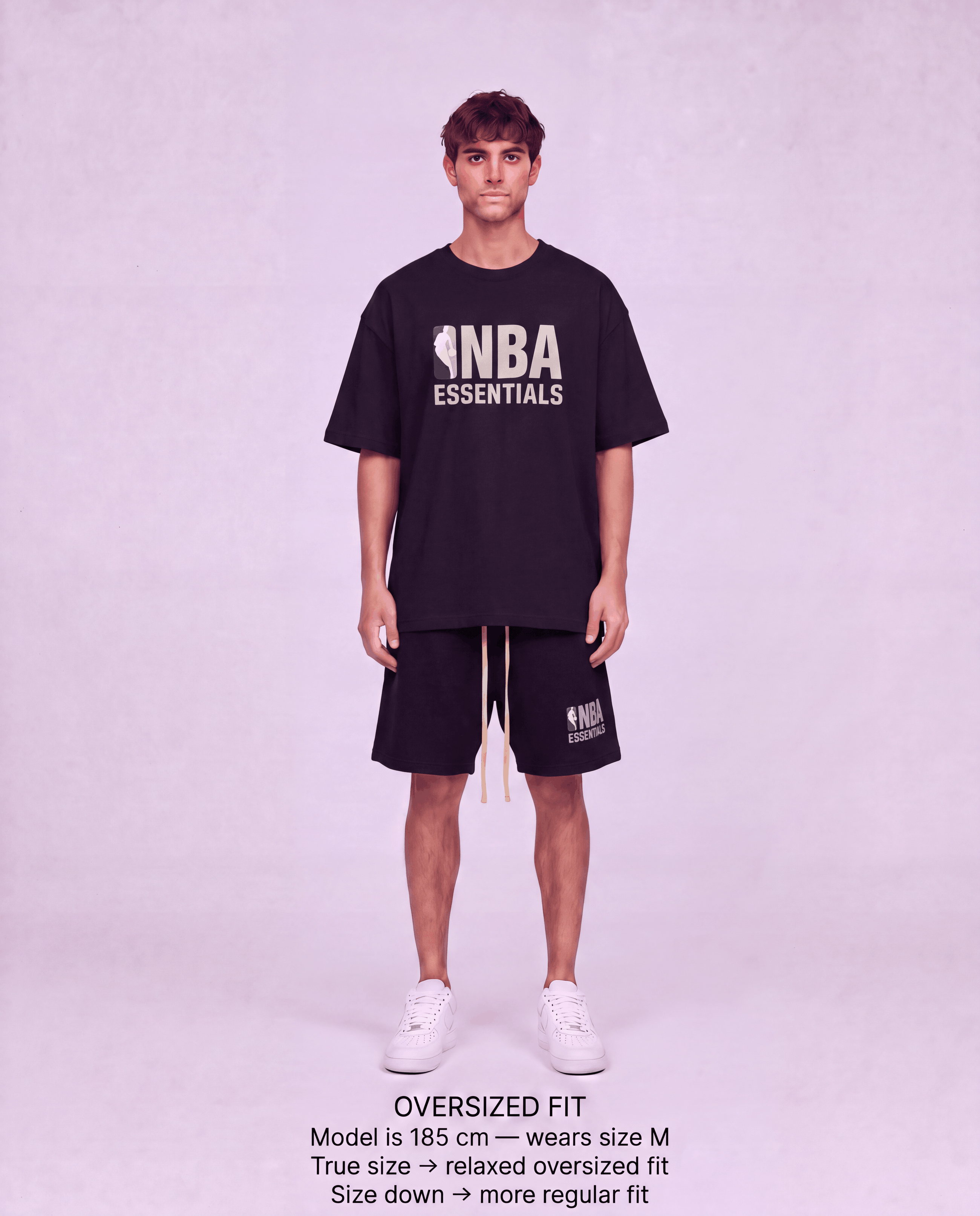 SUMMER SET NBA BLACK GREY ESSENTIALS