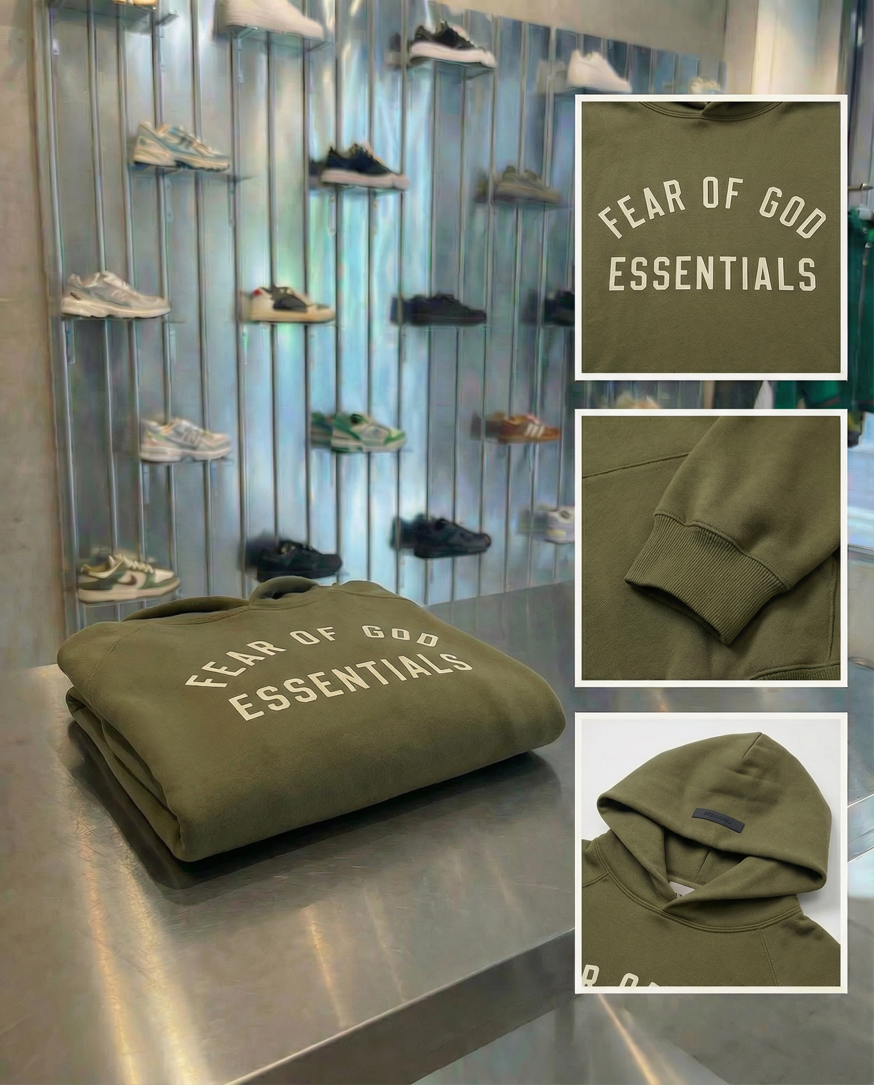 MILITARY STATE HOODIE ESSENTIALS